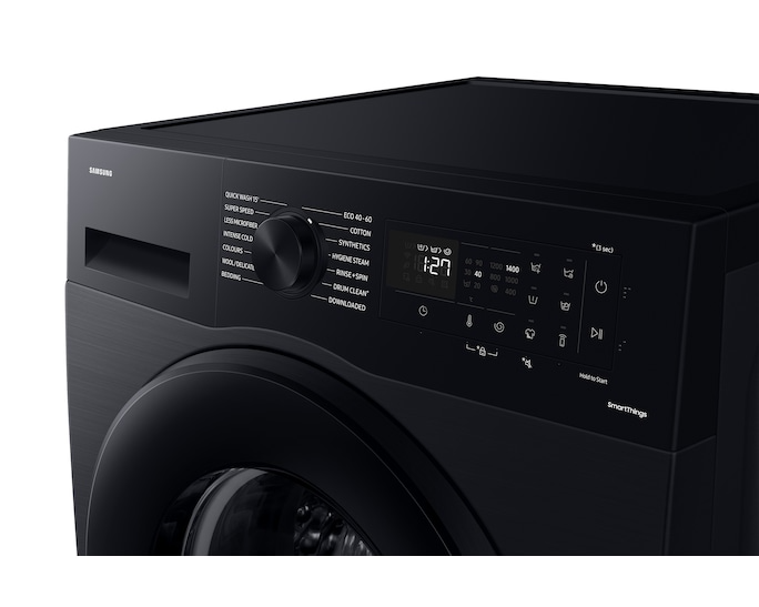 Samsung Series 5 WW11DG5B25ABEU Bespoke AI Front-Load 11 kg 1400 Spin Washing Machine Black – image 6 of 10