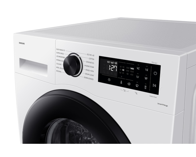 Samsung Series 5 WW11DG5B25AEEU Bespoke AI Front-Load 11 kg 1400 Spin Washing Machine White – image 6 of 10