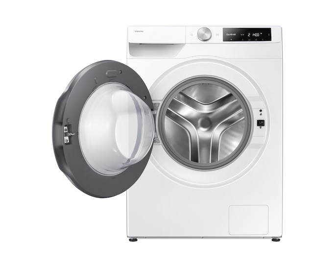 Samsung Series 6 WW90DG6U85LEU1 Bespoke AI Front-Load 9 kg 1400 Spin Washing Machine White – image 2 of 11