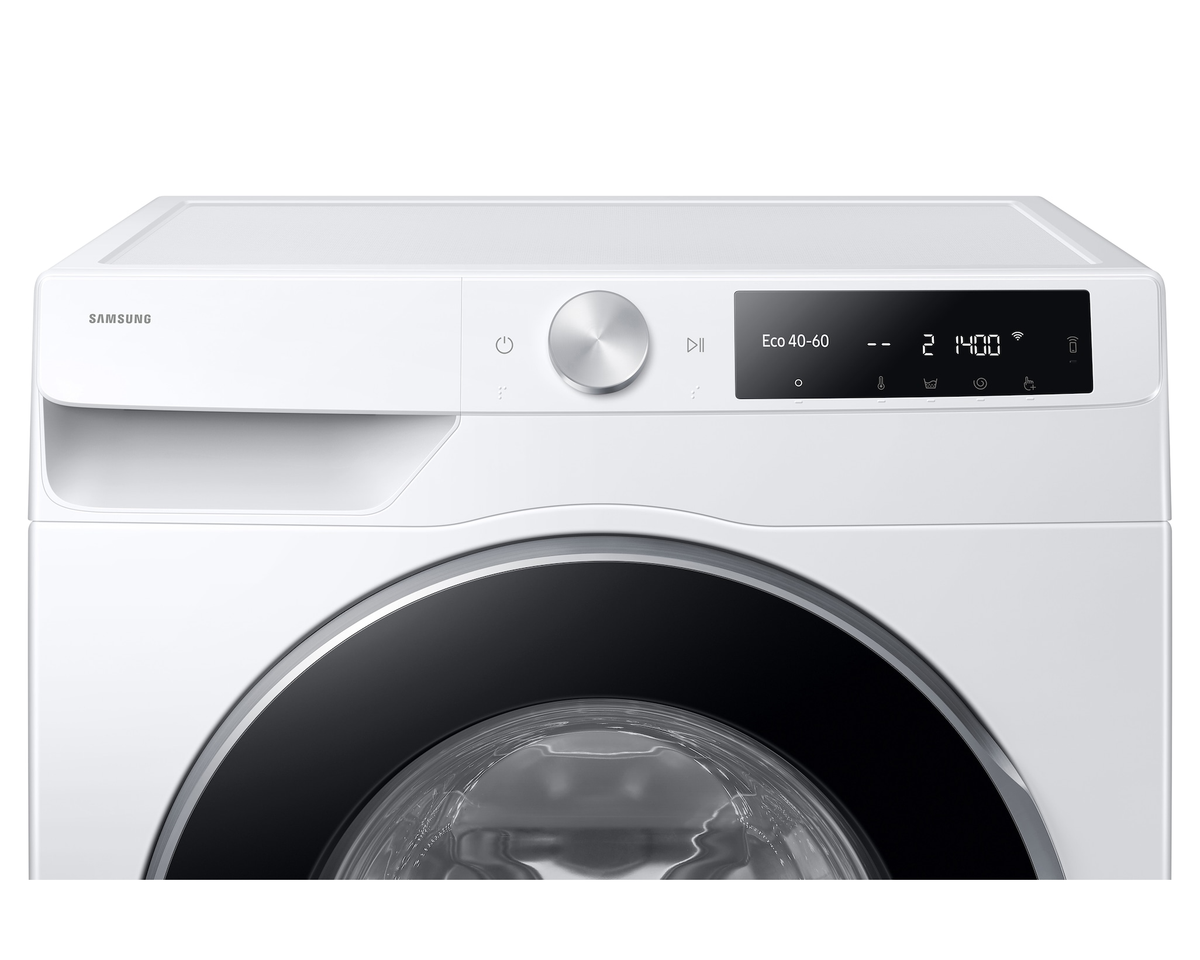 Samsung Series 6 WW90DG6U85LEU1 Bespoke AI Front-Load 9 kg 1400 Spin Washing Machine White – image 6 of 11