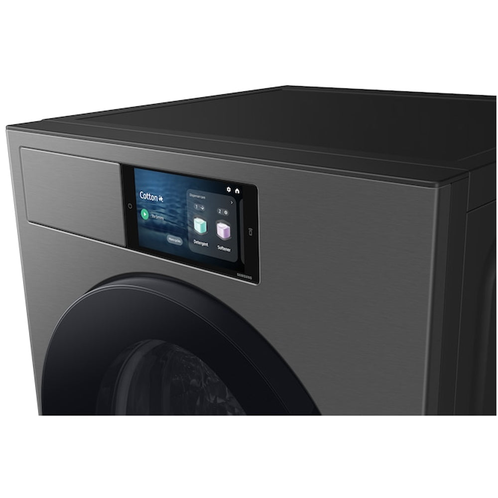 Samsung Series 9 WF90F09C4SU1 Bespoke AI Home 9kg 1400 Spin Smart Washing Machine Dark Steel – image 11 of 16