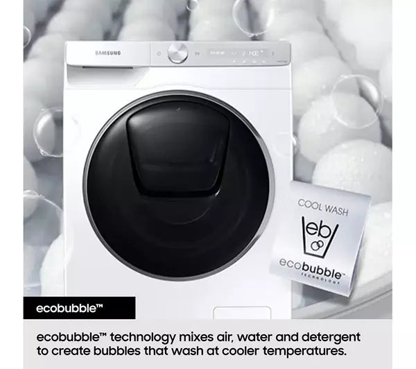 Samsung WW90CGC04DAEEU 9kg 1400 Spin Washing Machine White – image 3 of 11