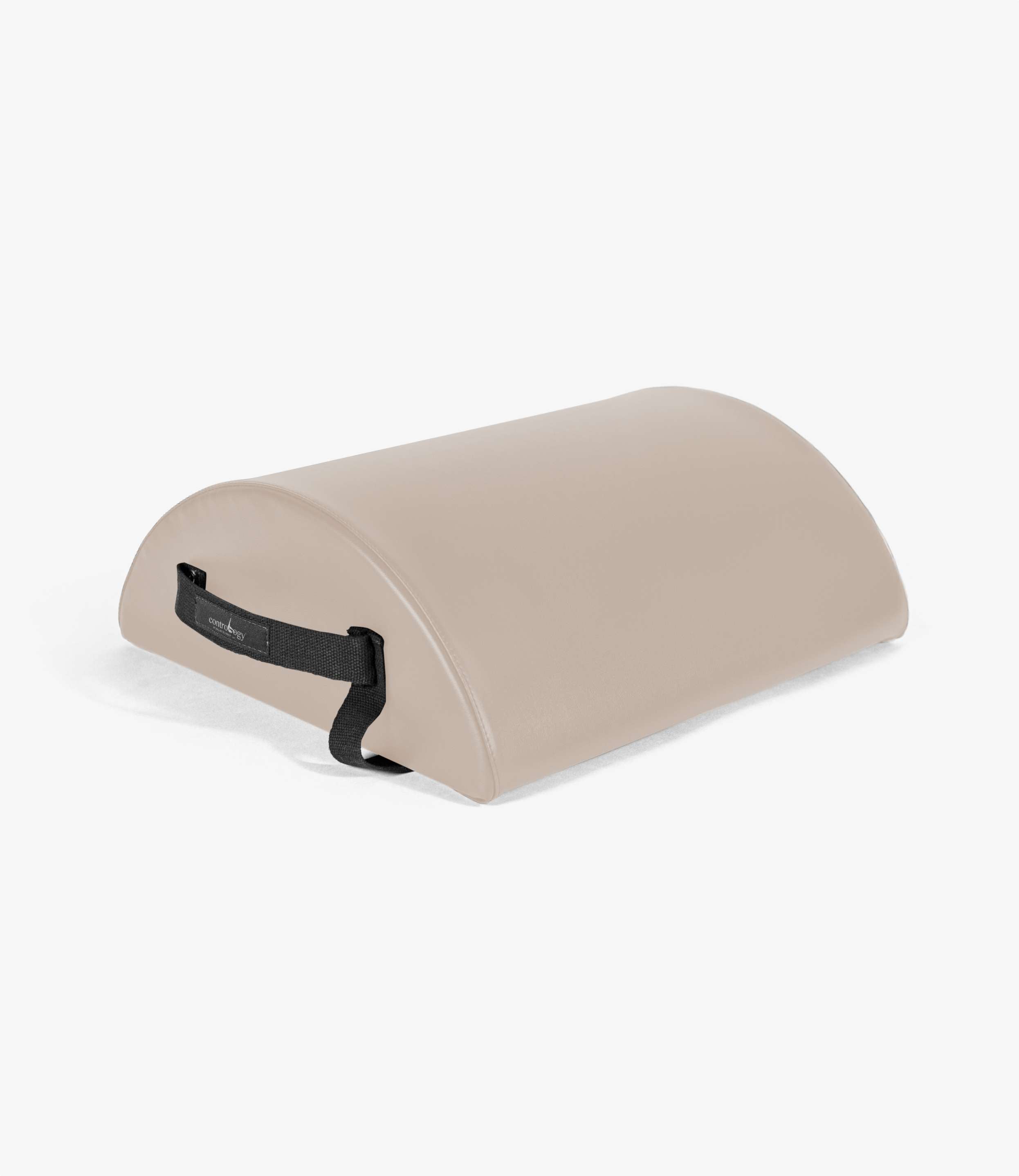 Reformora Pilates Small Barrel (Mini Arc Barrel) in Sand Beige for home Pilates stretching and core training