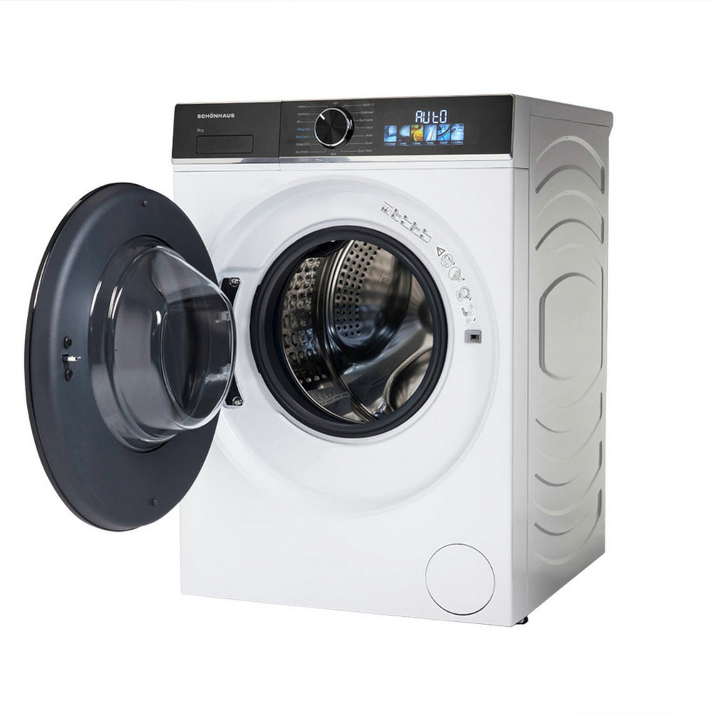 Schonhaus WMSF01814AW 8kg 1400 Spin Freestanding Washing Machine White – image 2 of 8