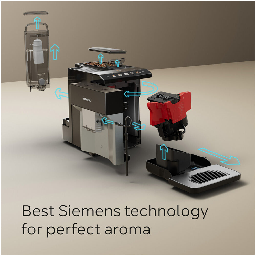 Siemens EQ500 TP515GB1 Bean to Cup Fully Automatic Coffee Machine with Milk Frother & Touch Display – image 7 of 10