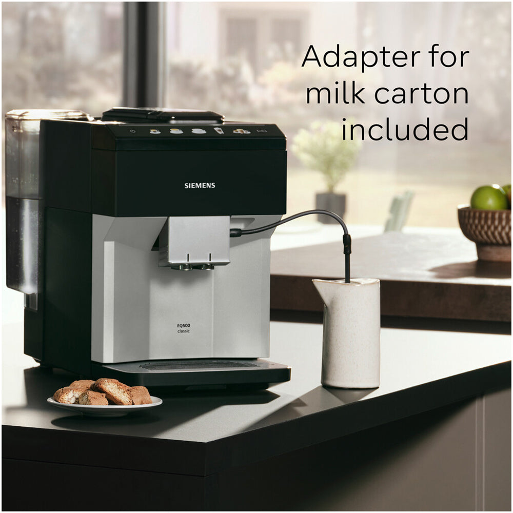 Siemens EQ500 TP515GB1 Bean to Cup Fully Automatic Coffee Machine with Milk Frother & Touch Display – image 5 of 10