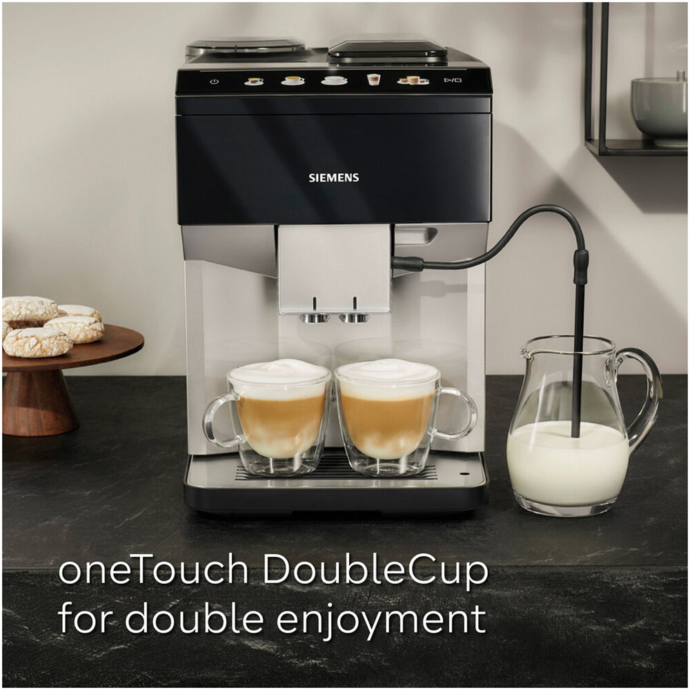 Siemens EQ500 TP515GB1 Bean to Cup Fully Automatic Coffee Machine with Milk Frother & Touch Display – image 2 of 10