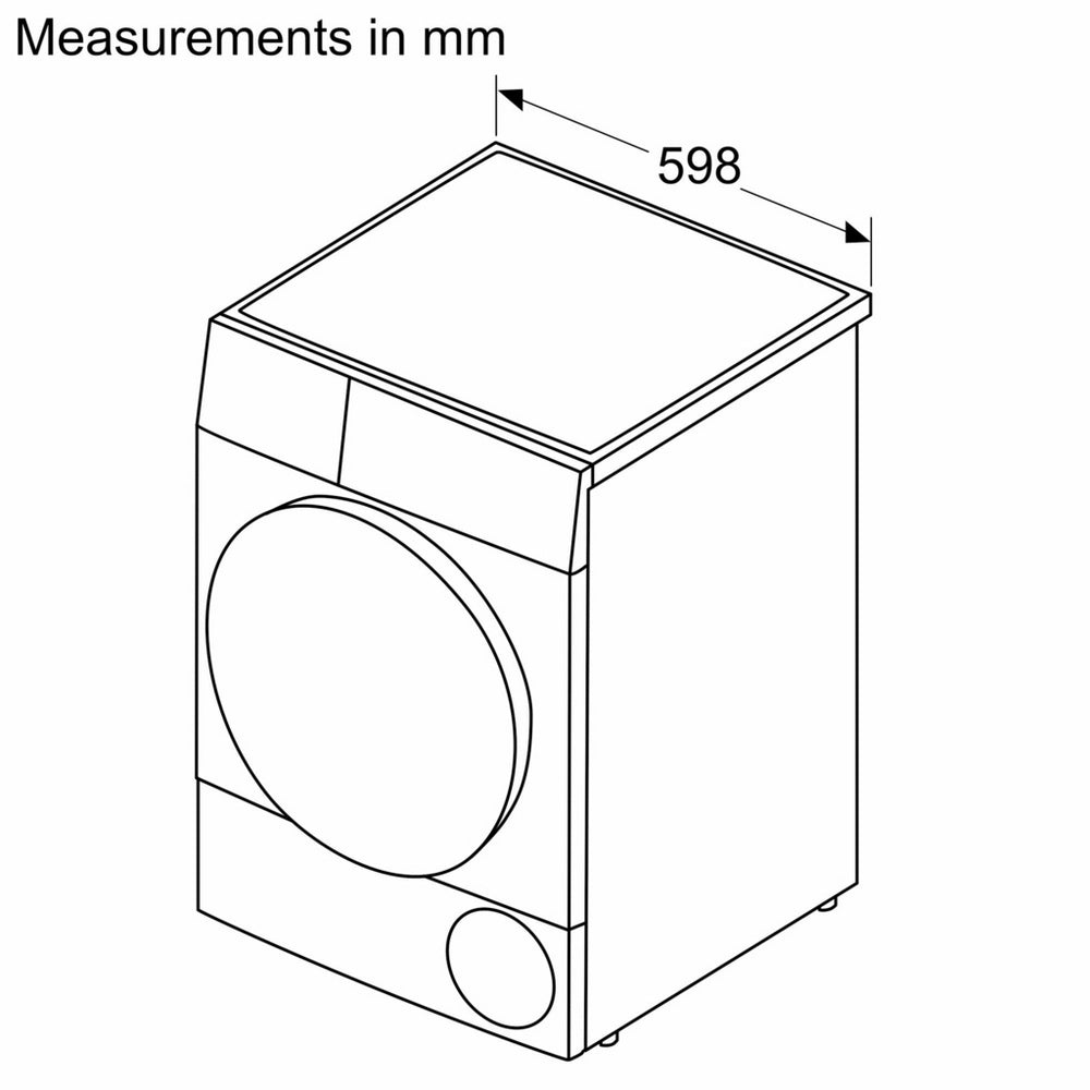 Siemens WQ45G202GB 9kg iQ500 Freestanding Heat Pump Tumble Dryer - A+++ Rated – image 8 of 10
