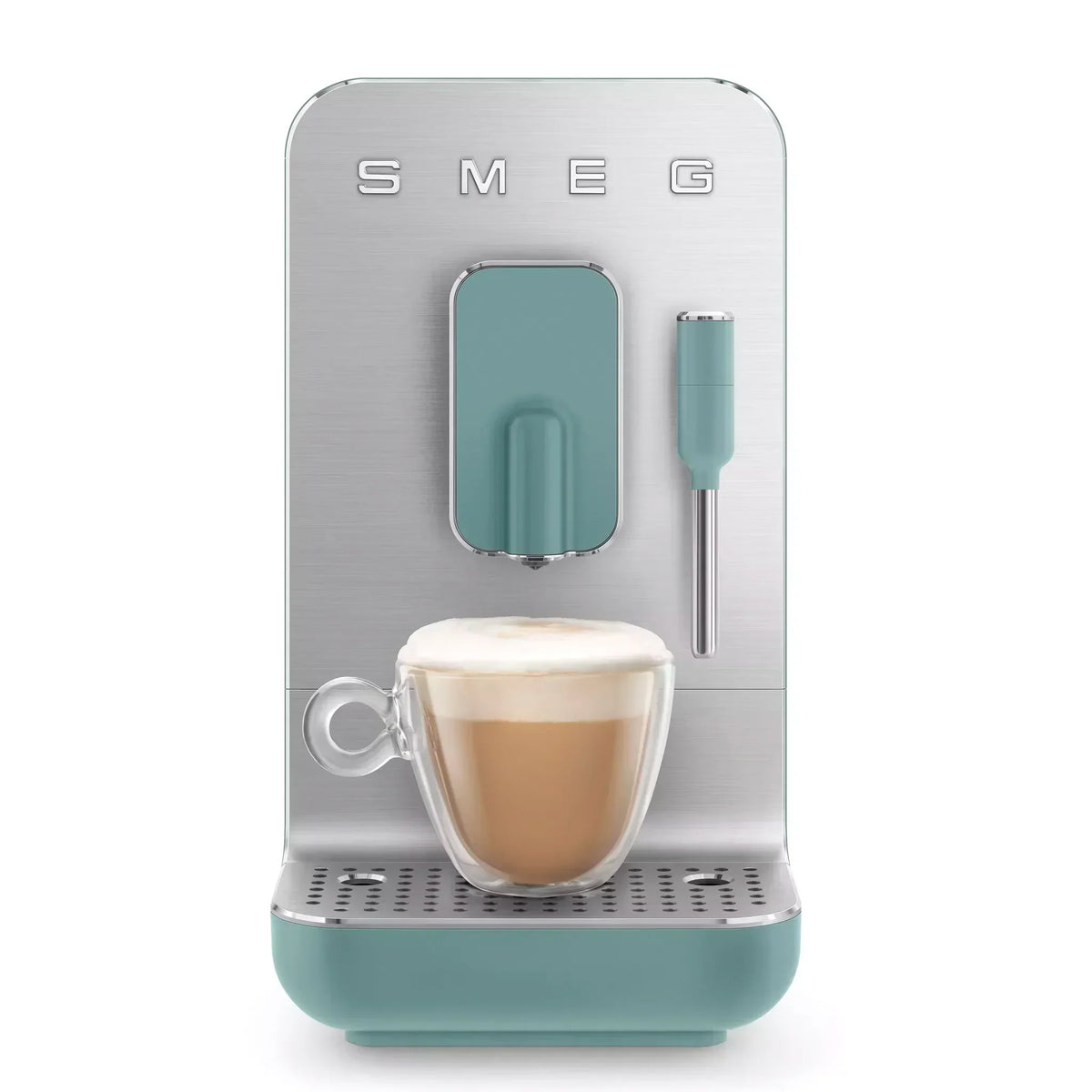 Smeg BCC12EGMUK Retro Bean to Cup Espresso Coffee Machine Emerald – image 10 of 11