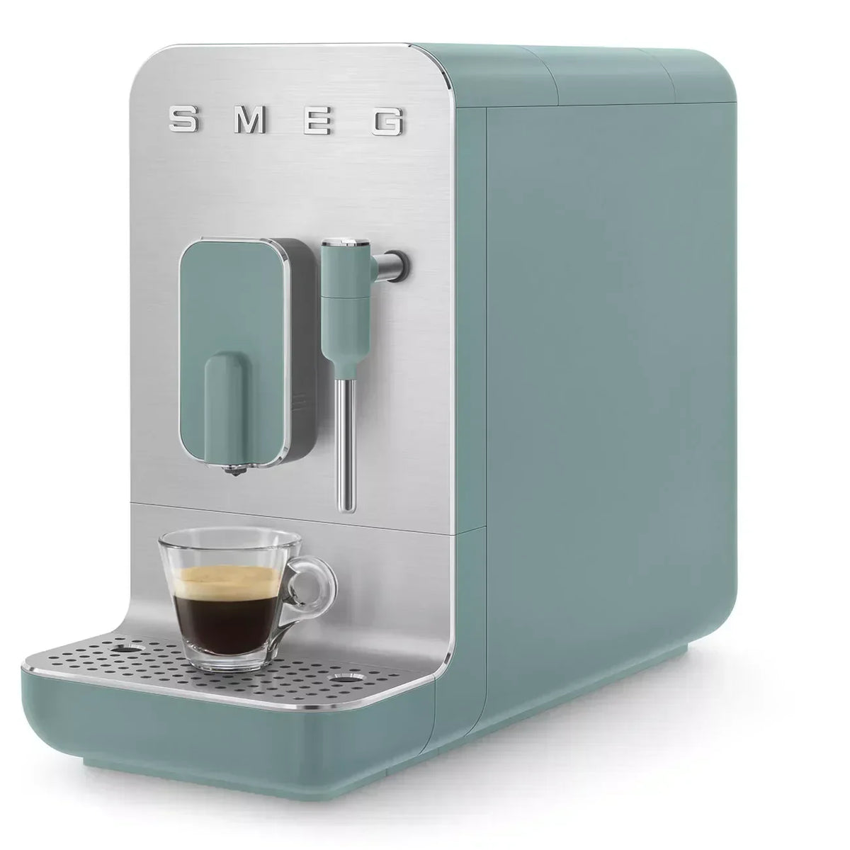 Smeg BCC12EGMUK Retro Bean to Cup Espresso Coffee Machine Emerald – image 2 of 11