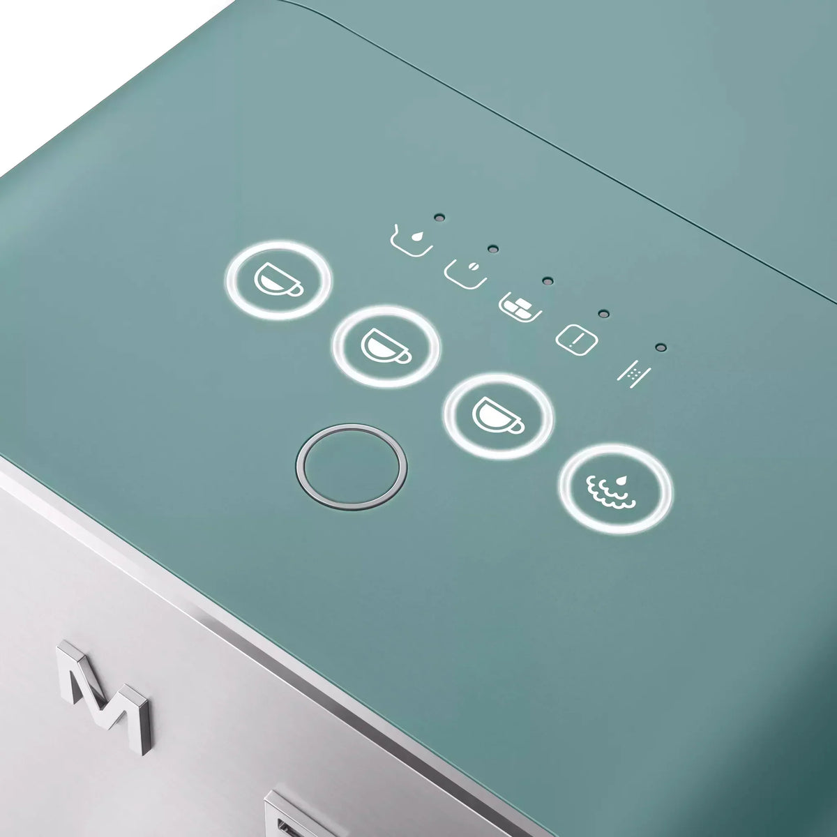 Smeg BCC12EGMUK Retro Bean to Cup Espresso Coffee Machine Emerald – image 9 of 11