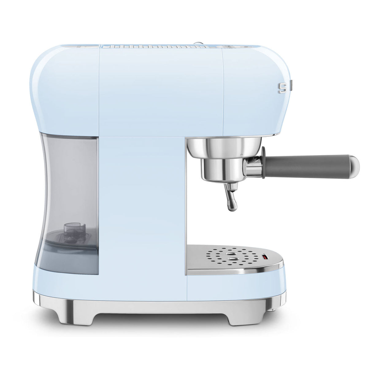 Smeg ECF02PBUK 50s Retro Style Espresso Coffee Machine with Steam Wand Pastel Blue – image 4 of 7