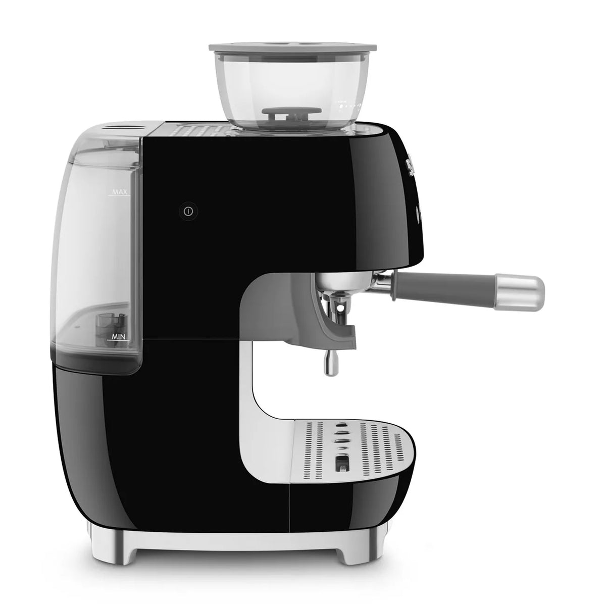 Smeg EGF03BLUK Retro Espresso Coffee Machine with Grinder in Black – image 5 of 9