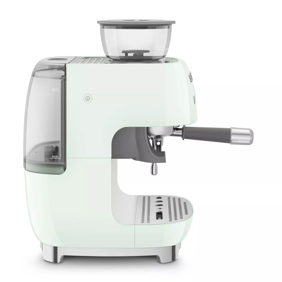 Smeg EGF03PGUK Retro Espresso Coffee Machine with Grinder in Pastel Green – image 4 of 8