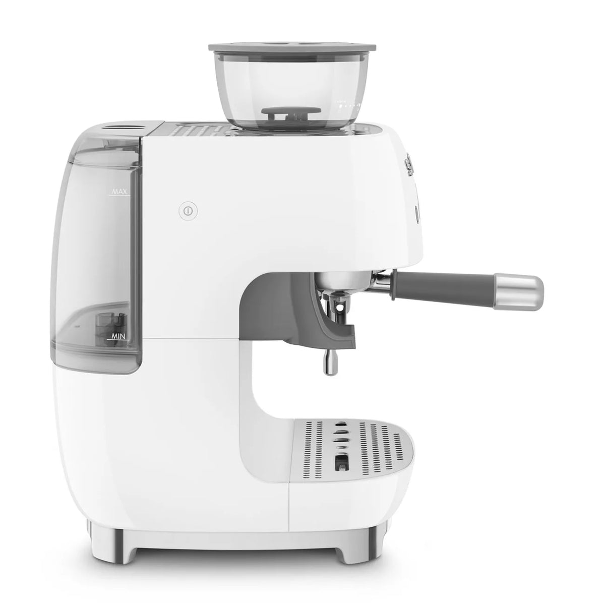 Smeg EGF03WHUK Retro Espresso Coffee Machine with Grinder in White – image 4 of 9