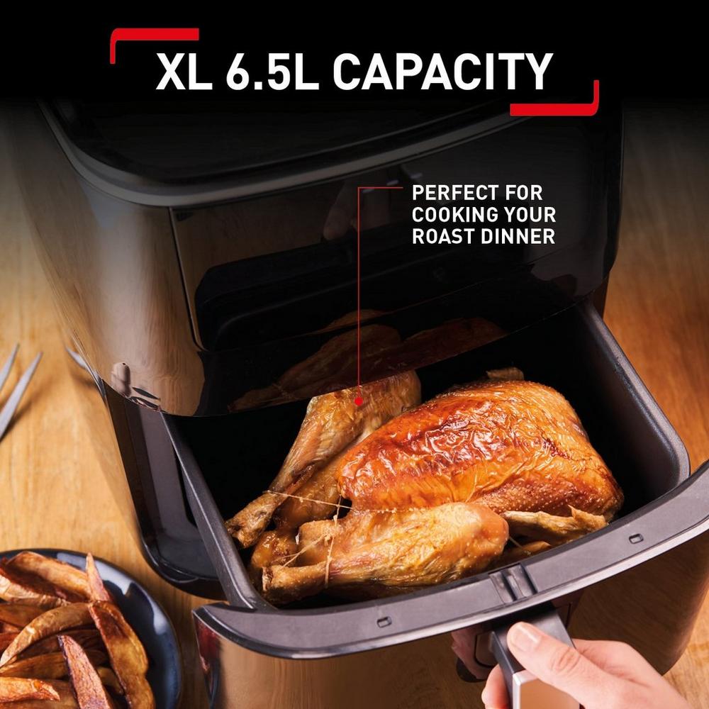 Tefal FW201827 EasyFry 3in1 Digital Air Fryer Grill & Steamer 6.2L Black – image 3 of 7