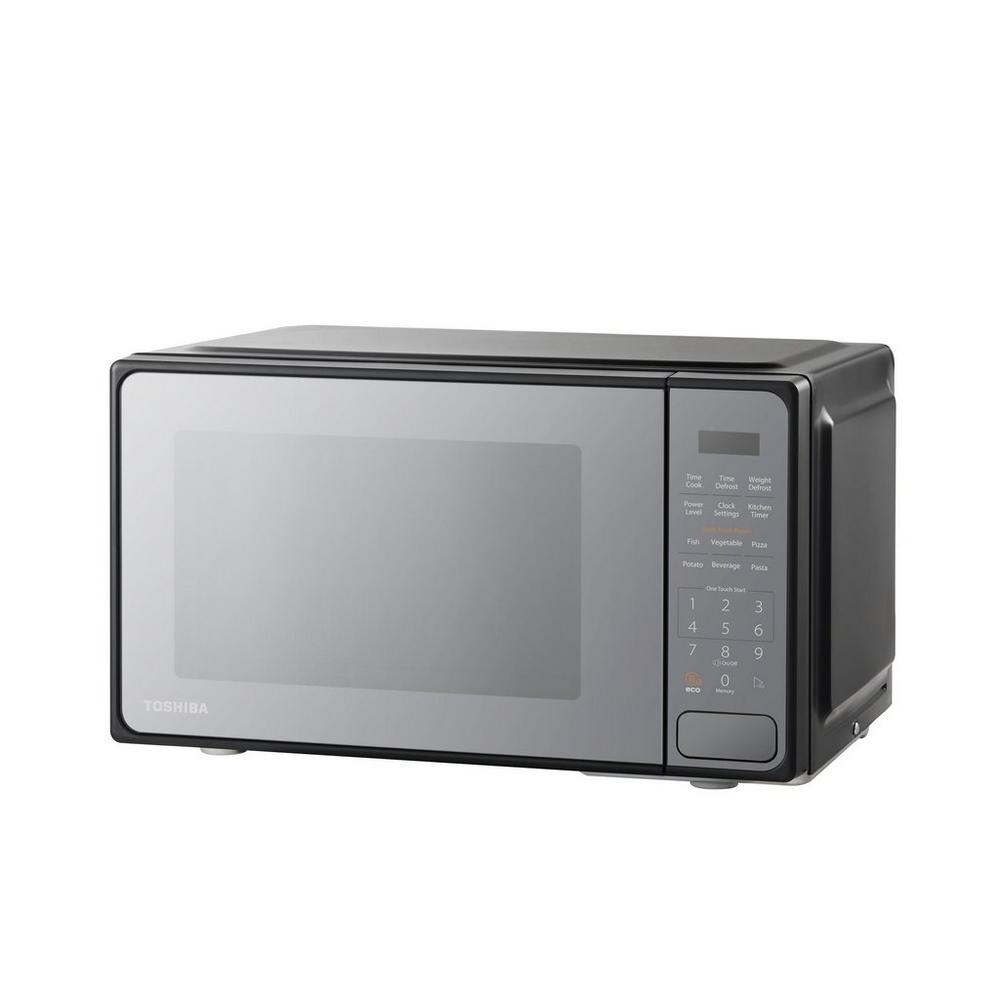 Toshiba MM2EM20PF Microwave Oven Mirror Finish Black – image 2 of 6