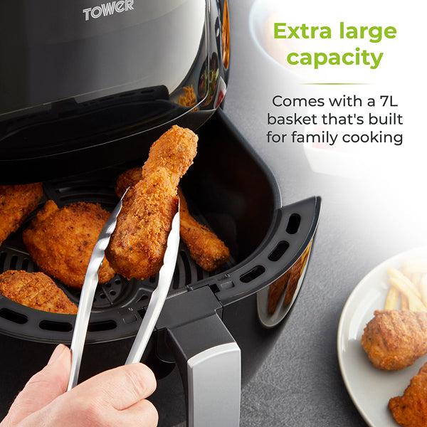 Tower T17072 Vortx Vizion 7 Litre Air Fryer With Digital Display – image 8 of 12