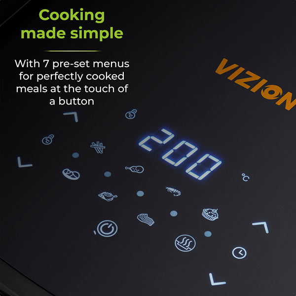 Tower T17072 Vortx Vizion 7 Litre Air Fryer With Digital Display – image 9 of 12